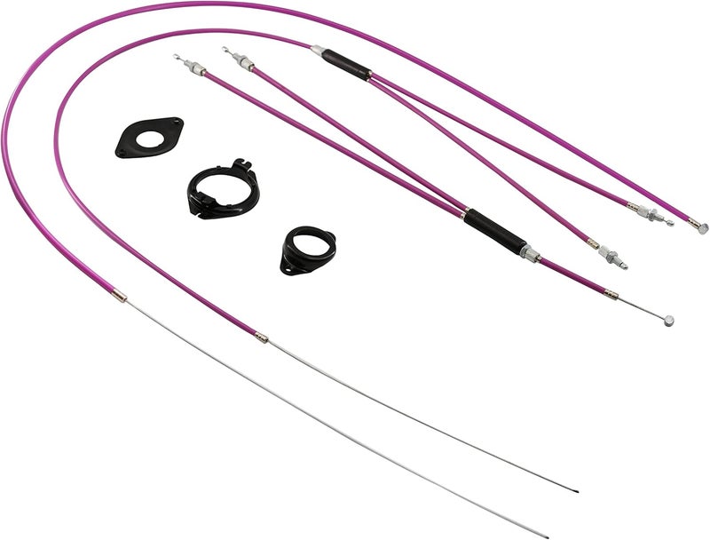 WEERAS Brake Cable and Housing, BMX Bike Bicycle Gyro Brake Cables Front and Rear (Upper and Lower) Spinner Rotor - Image 1